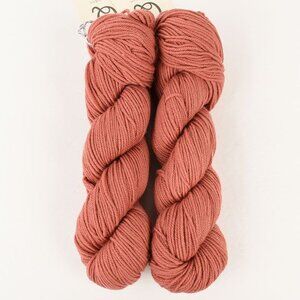 Quince & Co. Chickadee Yarn Sport Weight 2 Skeins 100% American Wool Clay